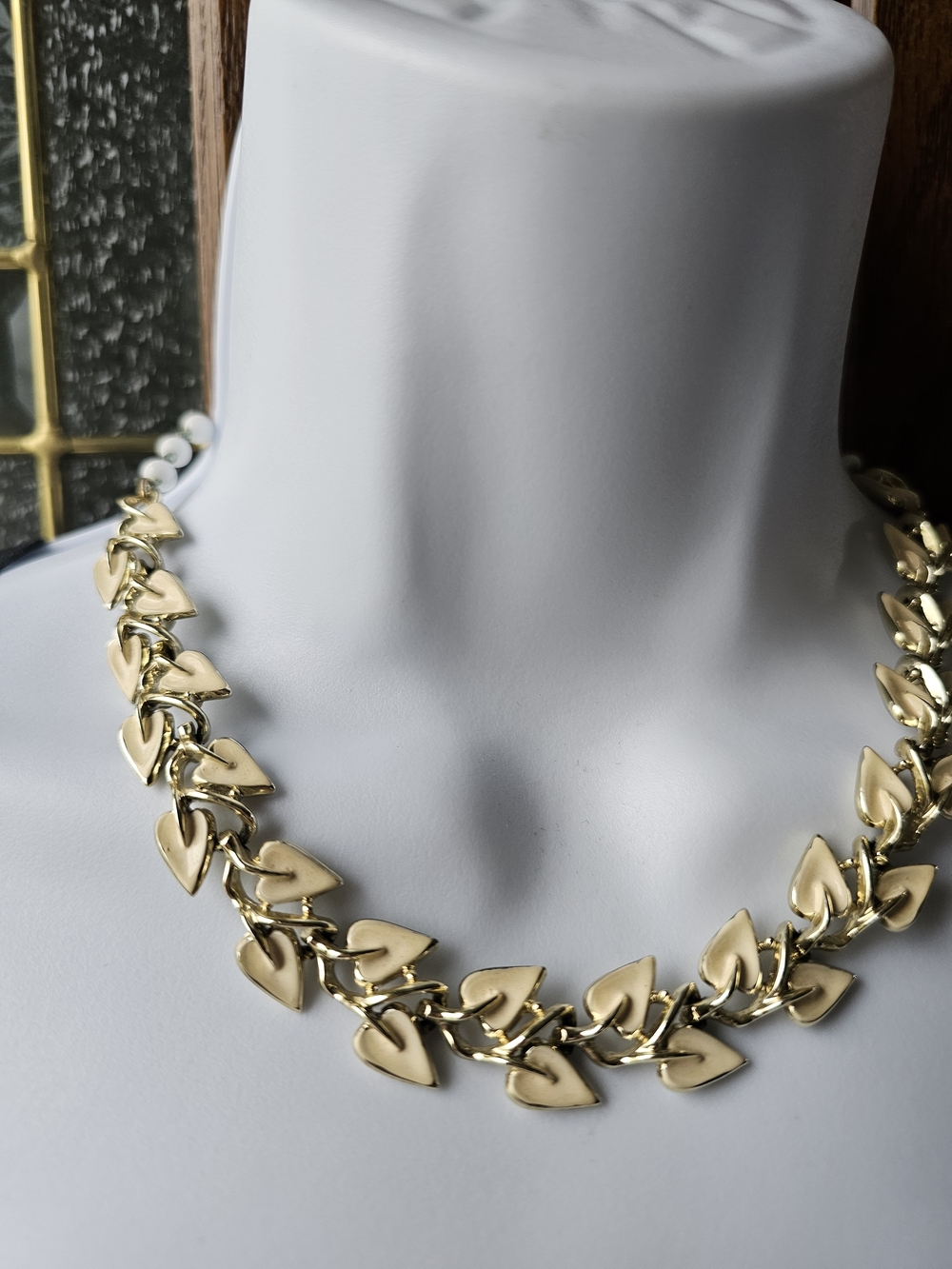 Coatume Jewelry Leaf Link Necklace - Women's Jewelry